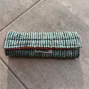Urbayn Ritebag Luggage Handle Wrap Blue Stripe Travel Bag Grip Cover
